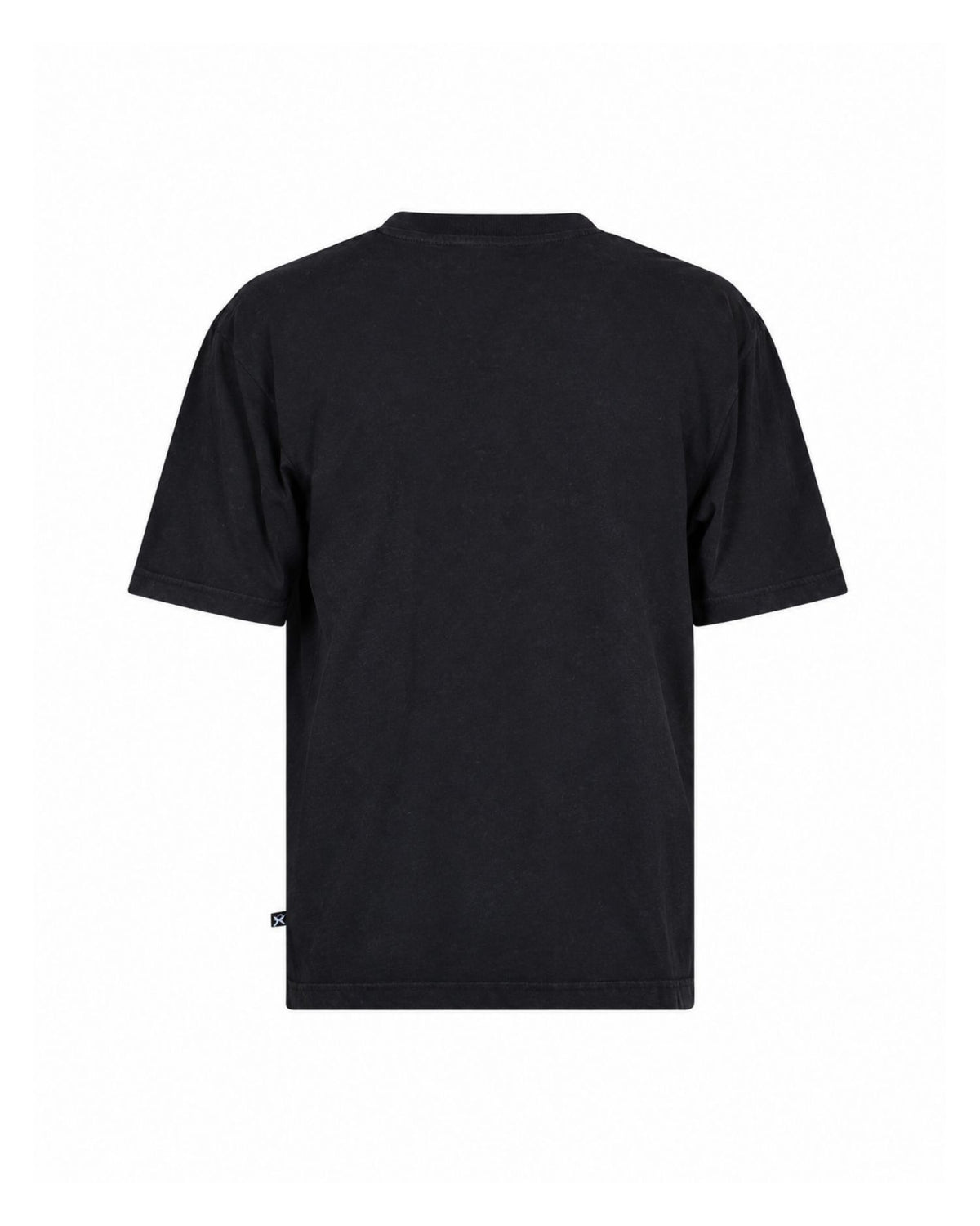 T-shirt Girocollo con Stampa Grafica Punk