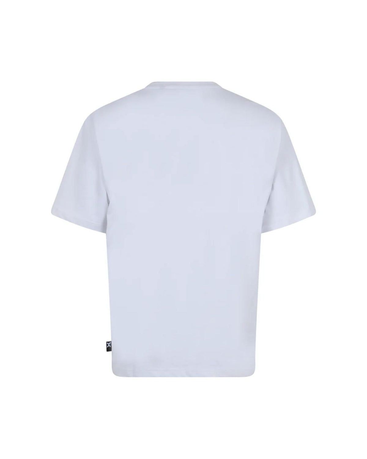 T-shirt Girocollo con Stampa Grafica Frontale