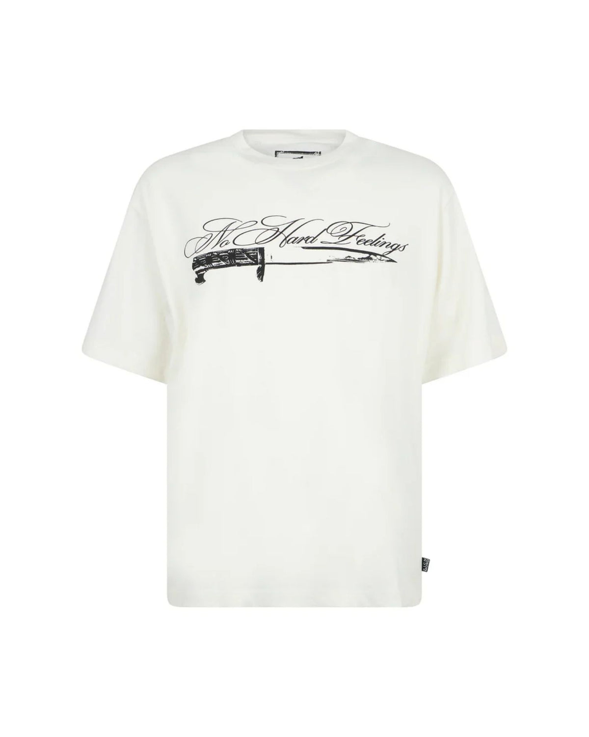 T-shirt con Stampa Grafica e Logo Posteriore