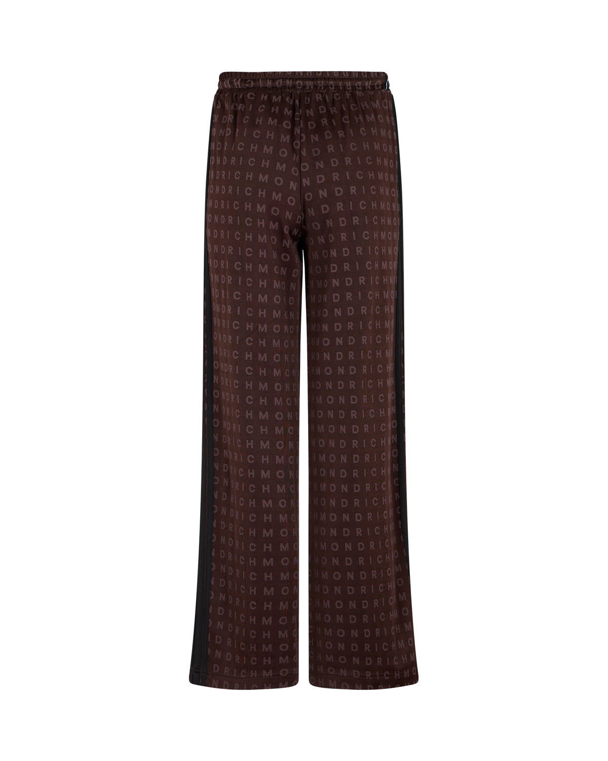 Pantaloni con Stampa Logo All-Over e Bande Laterali