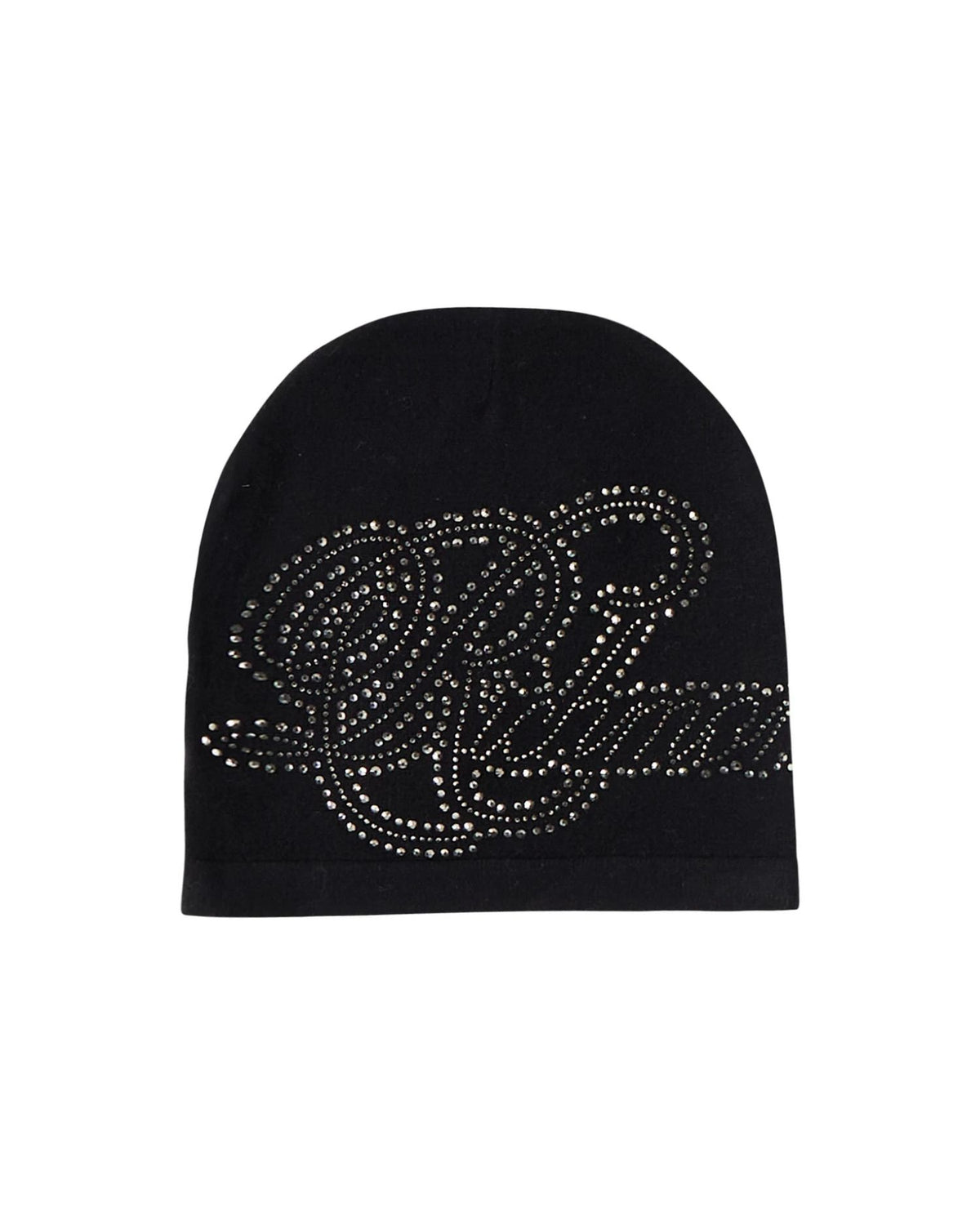 Berretto con Logo Scritta in Strass