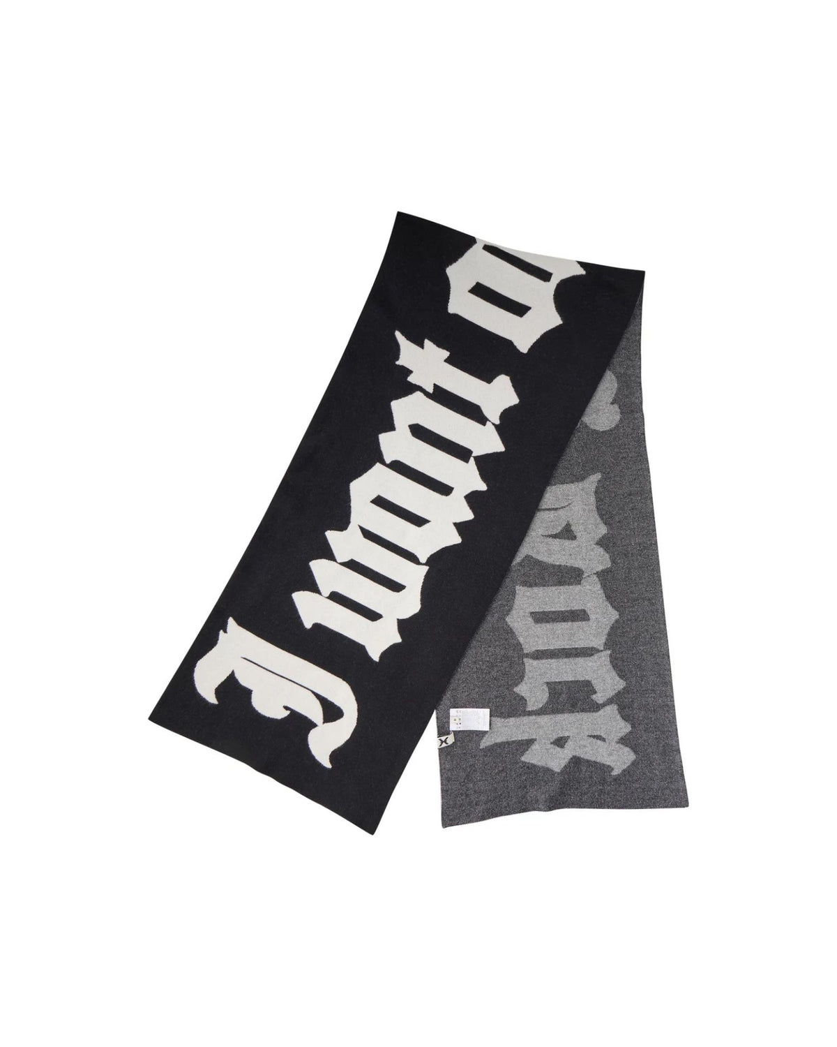 Sciarpa con Maxi Logo Gotico