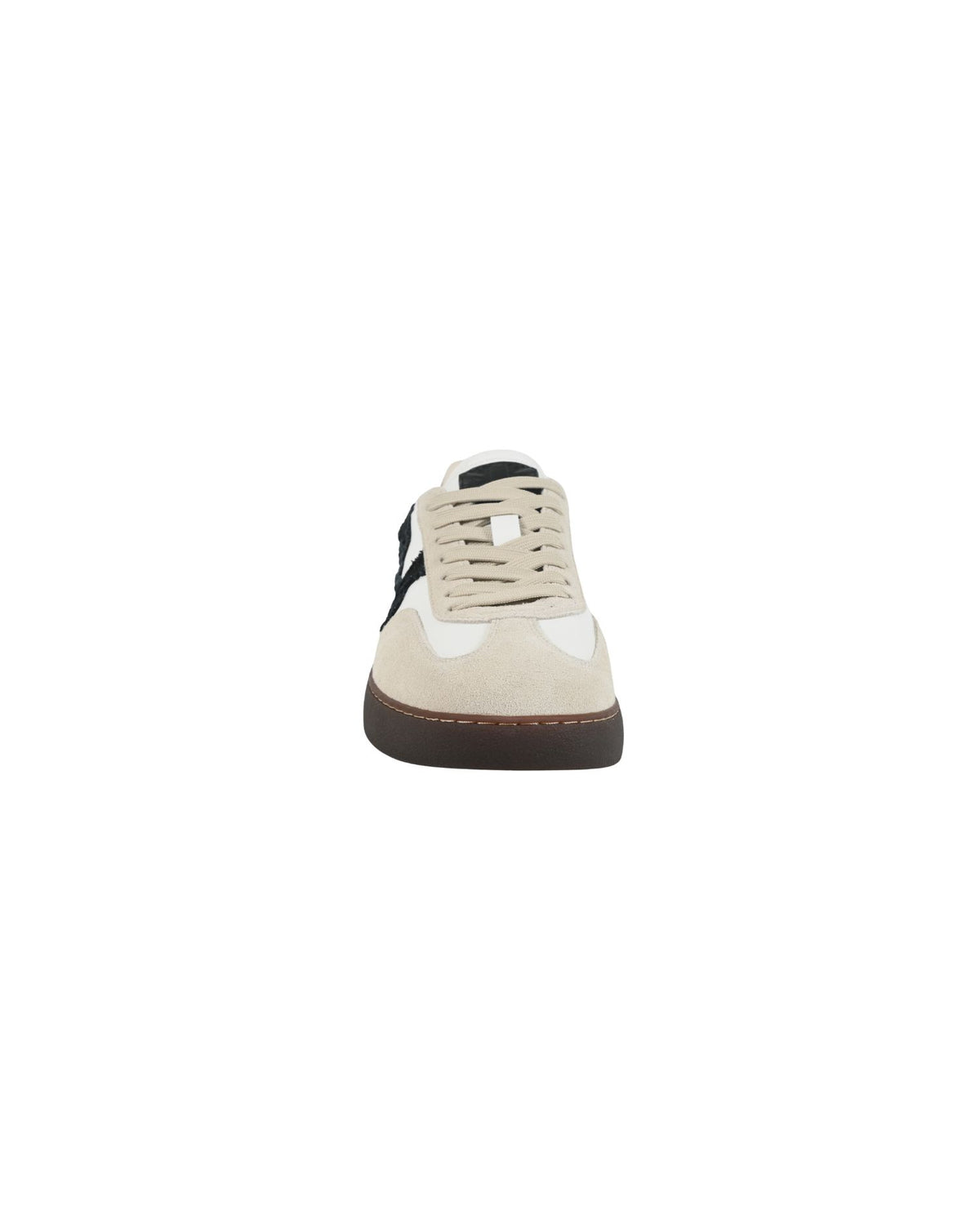 Sneakers Basse con Patch Logo a Rilievo e Inserti Scamosciati