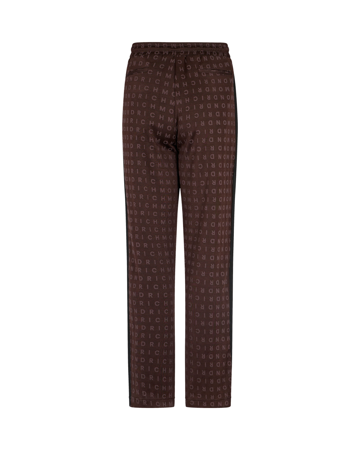 Pantaloni con Logo All-Over e Banda Laterale
