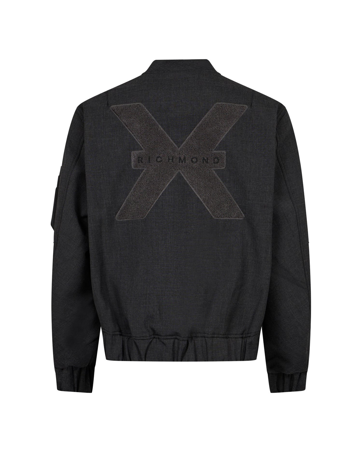 Bomber con Patch Logo X e Tasca Utility