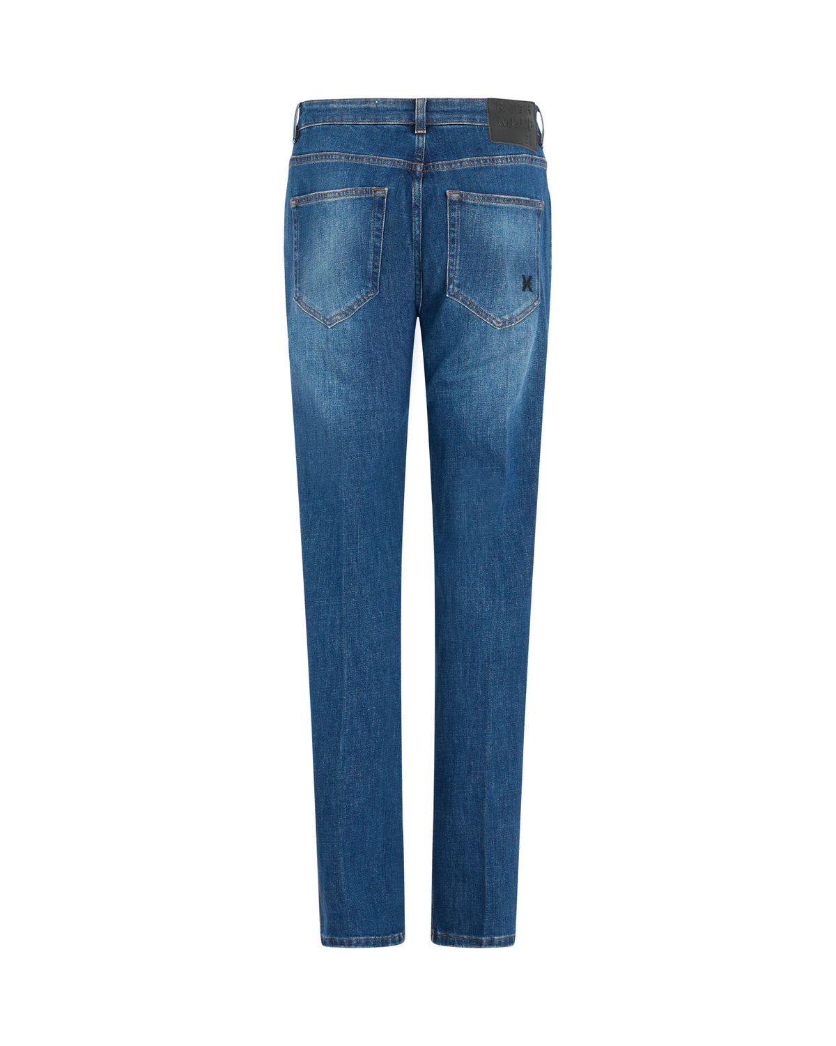 Jeans Regular Fit con Rotture e Dettagli Used