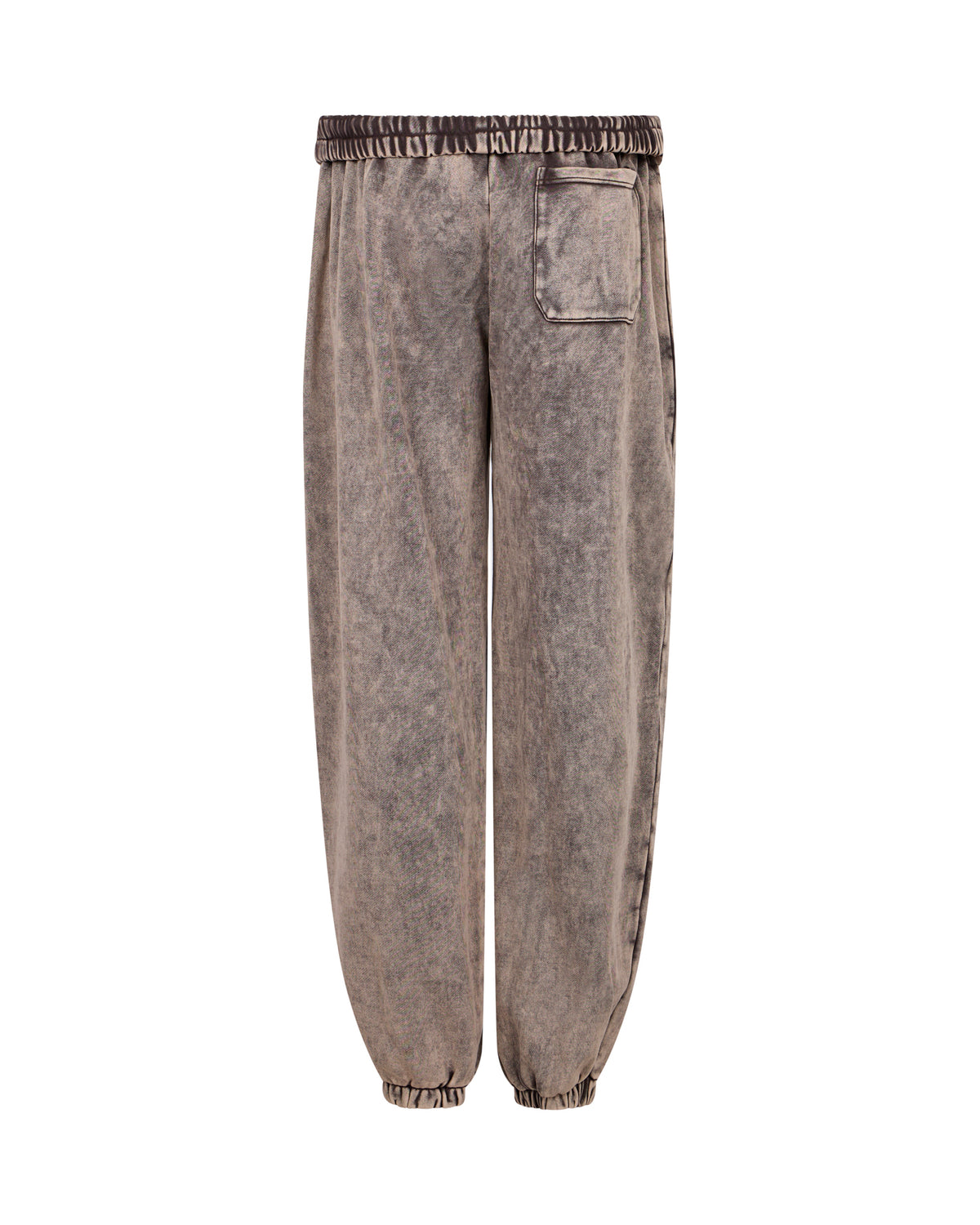 Pantaloni Jogger con Effetto Stone Washed