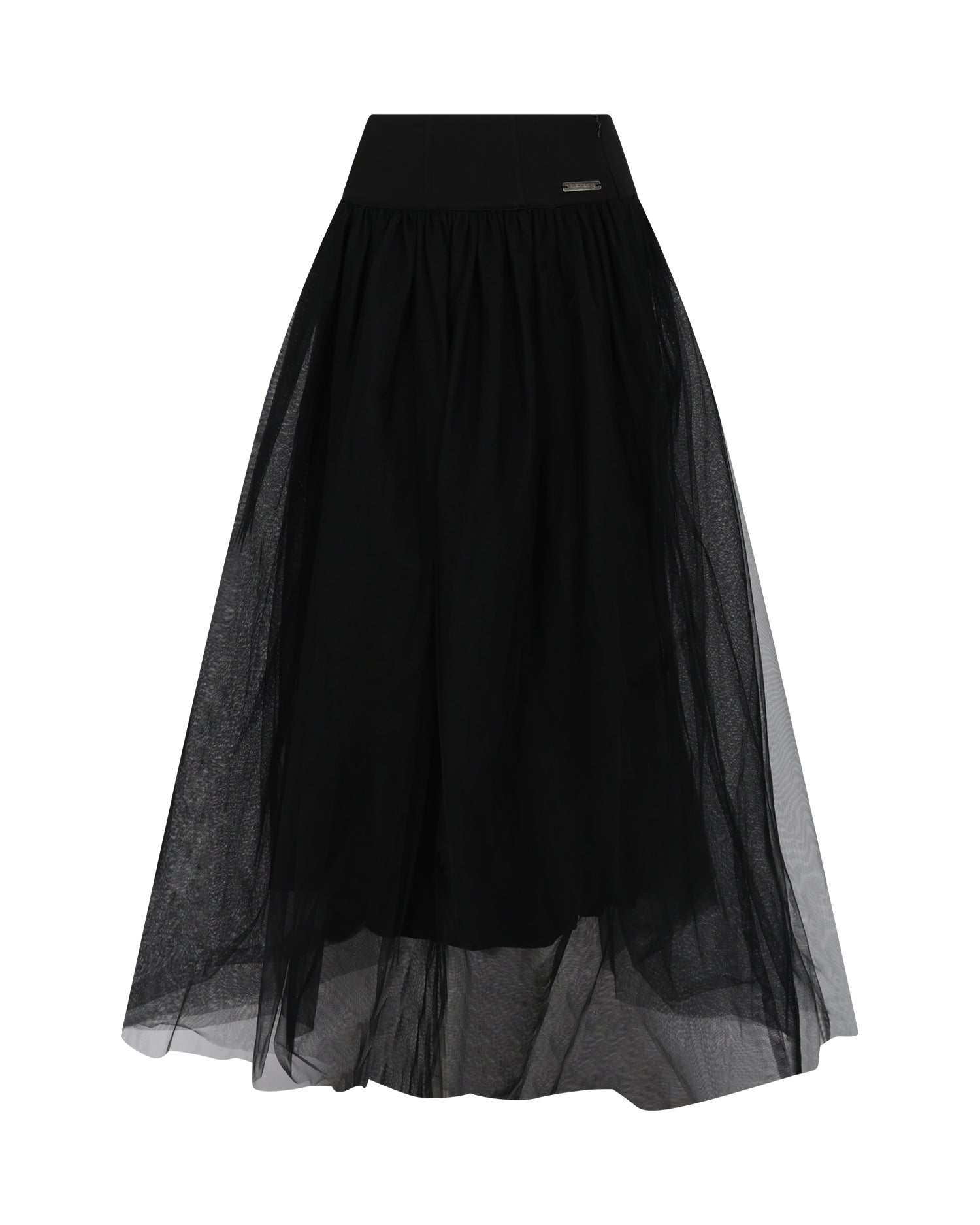 Gonna Lunga in Tulle a Vita Alta