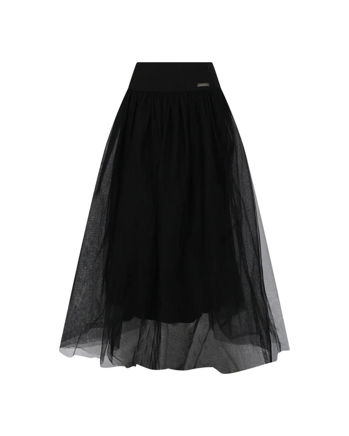 Gonna Lunga in Tulle a Vita Alta