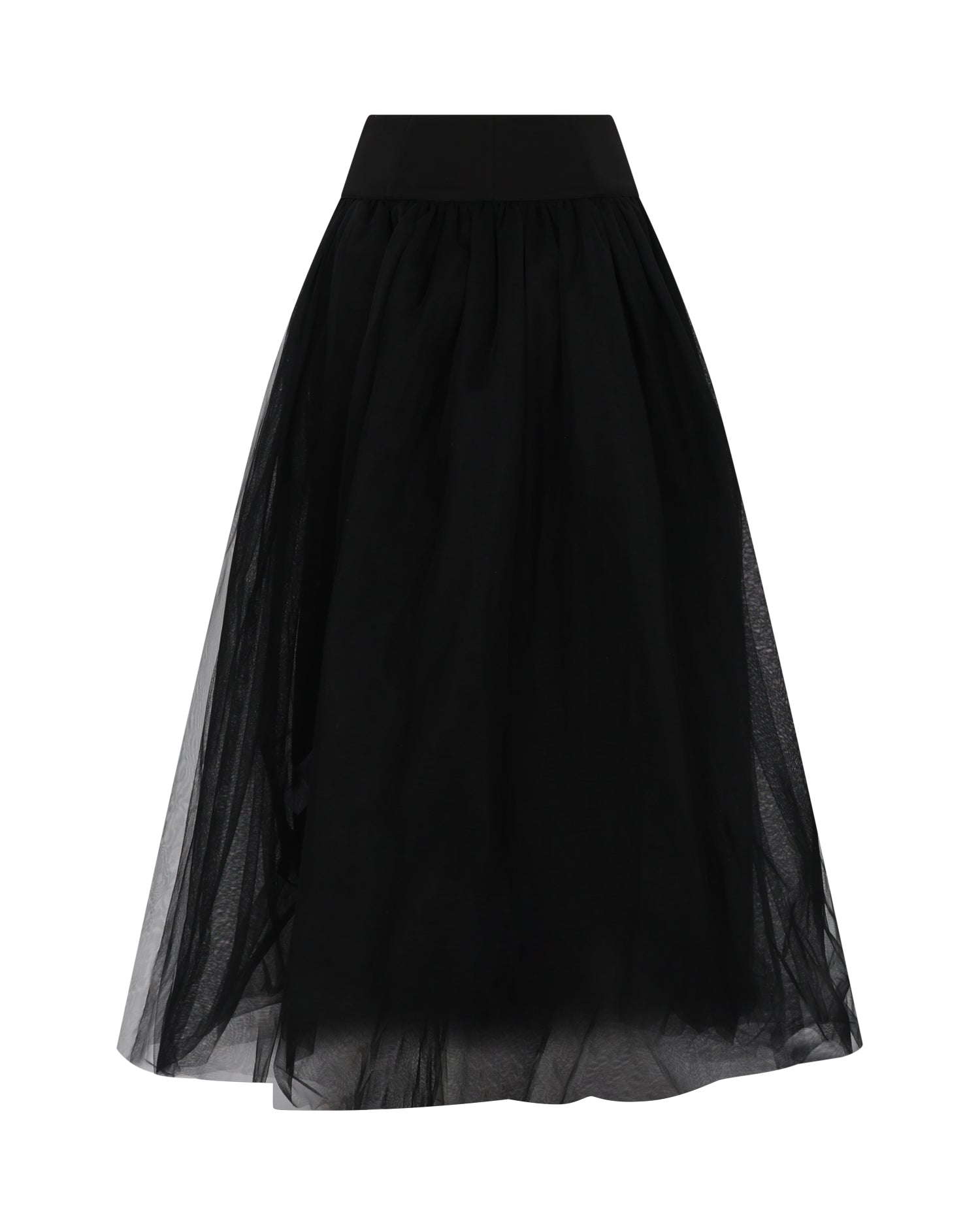 Gonna Lunga in Tulle a Vita Alta