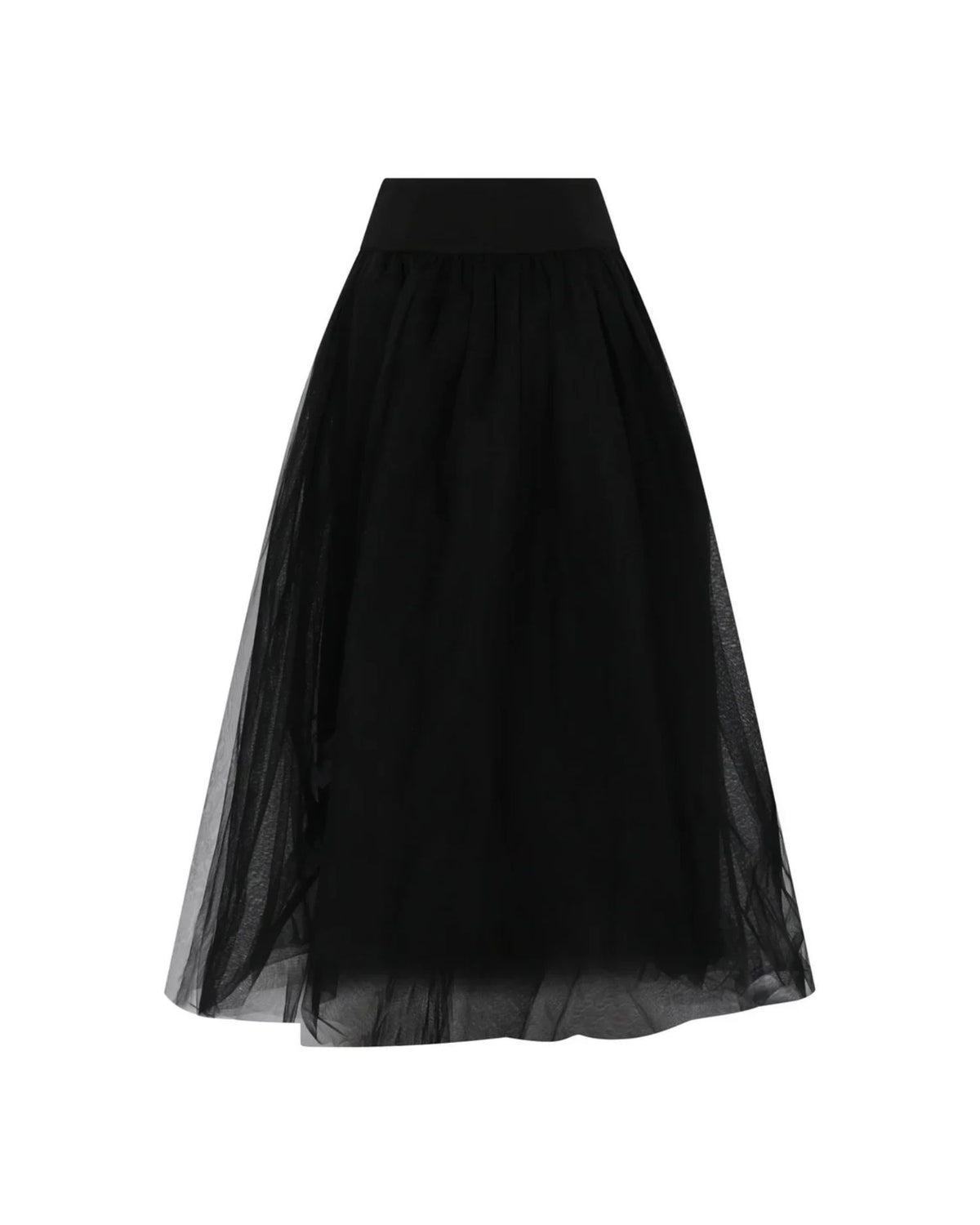 Gonna Lunga in Tulle a Vita Alta