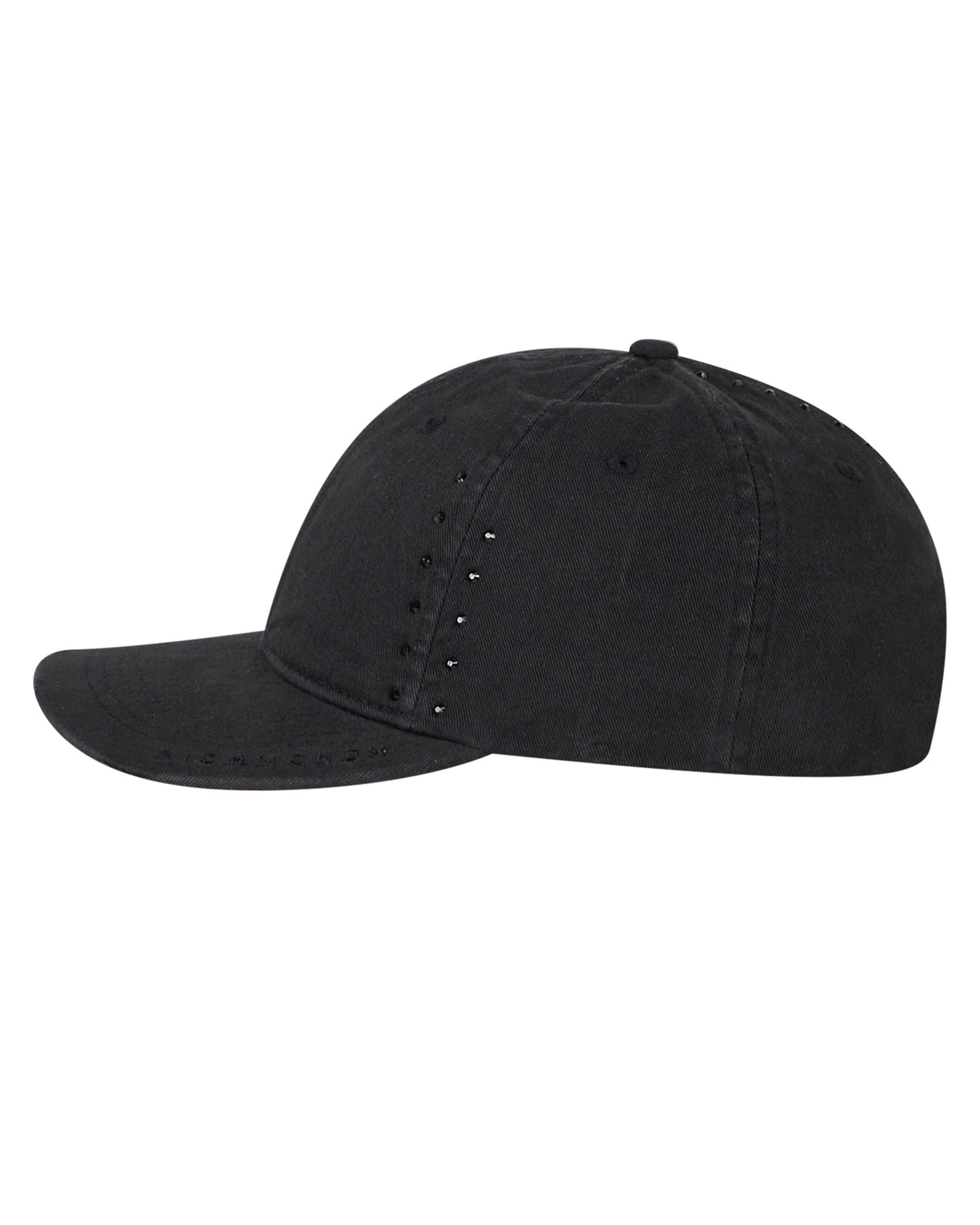 Cappellino da Baseball con Borchie e Dettagli Destroyed
