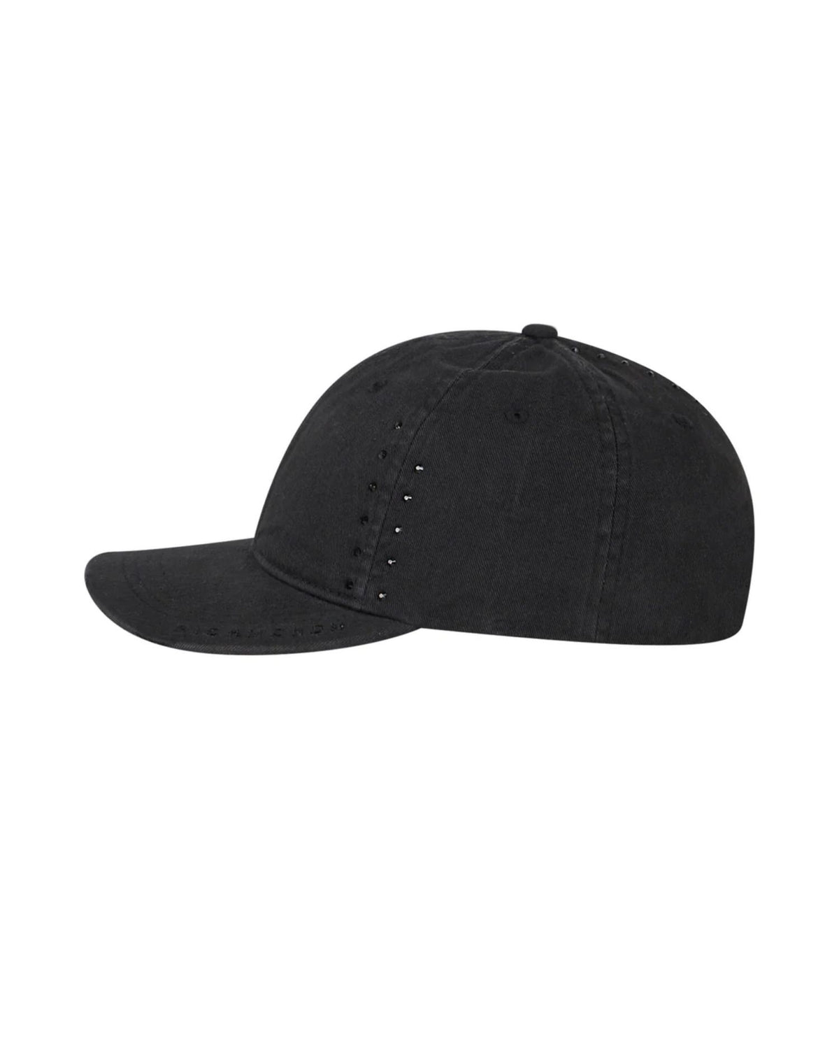 Cappellino da Baseball con Borchie e Dettagli Destroyed