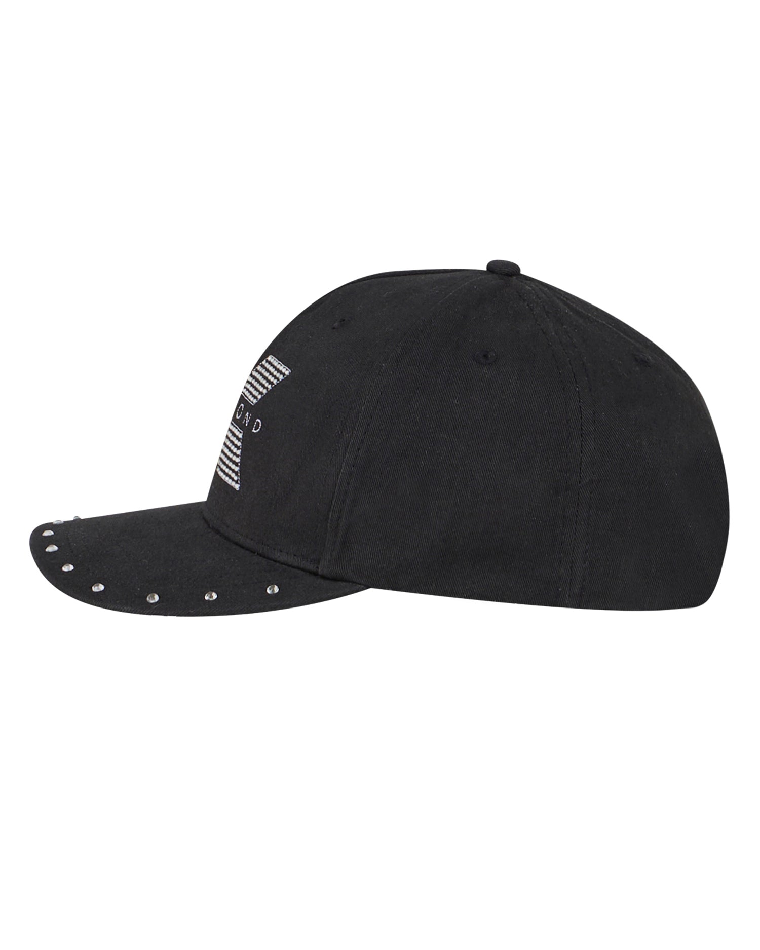 Cappello da Baseball con Logo e Borchie