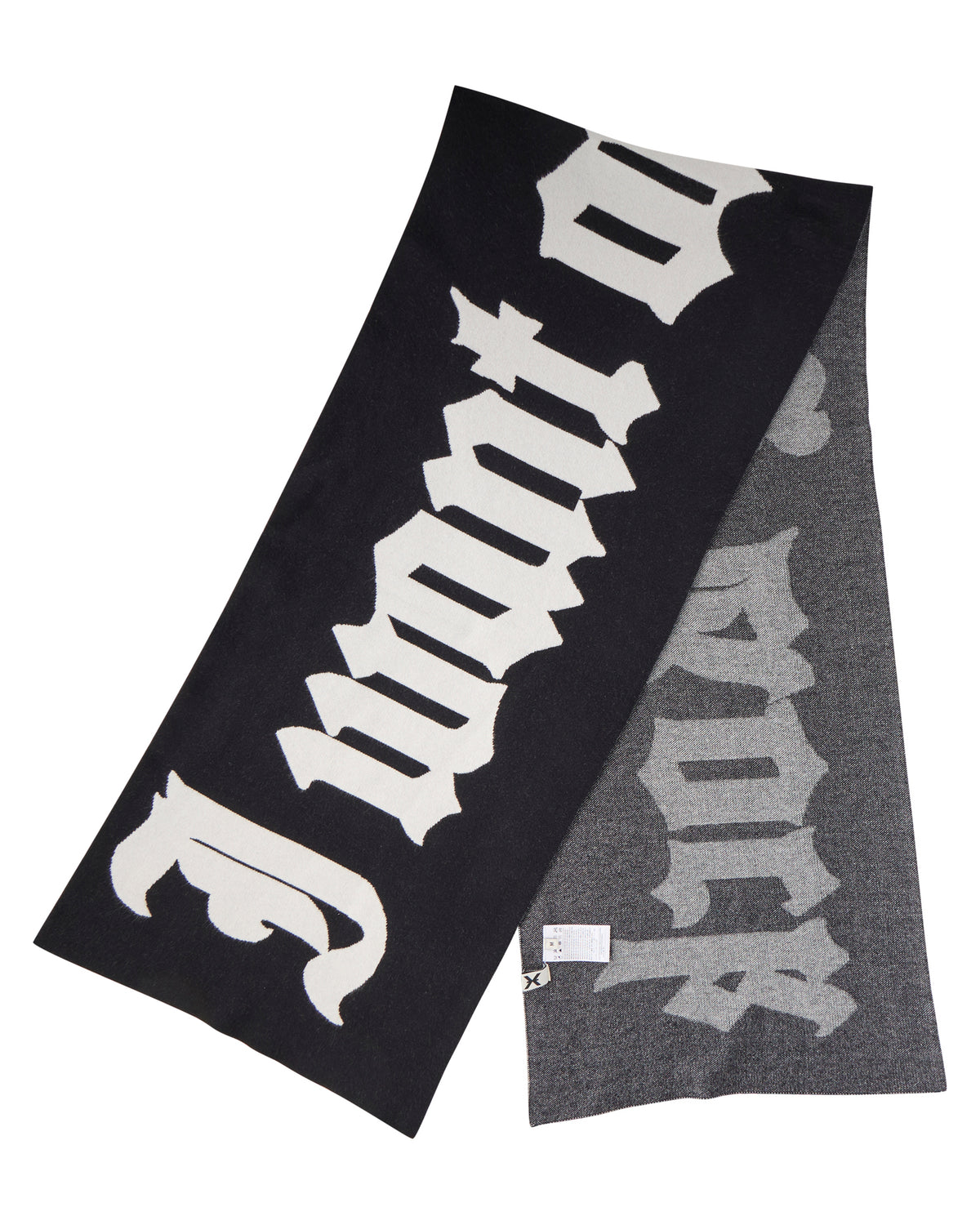 Sciarpa con Maxi Logo Gotico